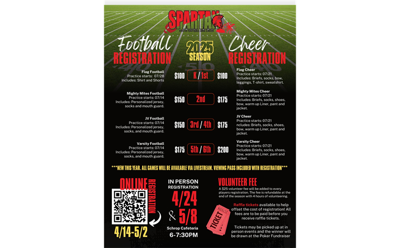 2025 Registration Flyer