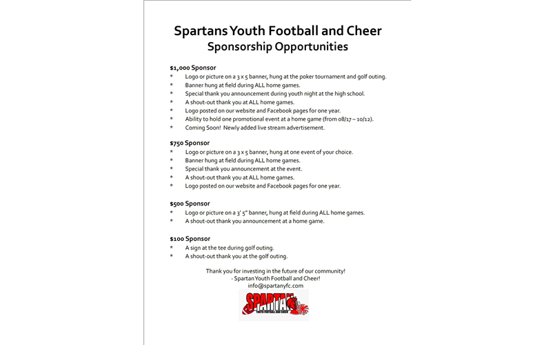 Sponsorship Opportunities